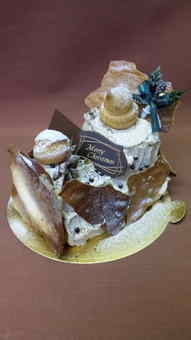 北川作、一足早いクリスマスケーキ