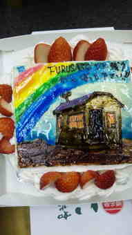 虹ケーキ