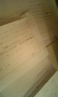 ホテルにて…。