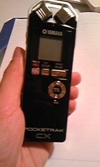 最近使っているレコーダー