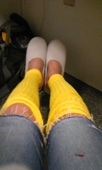 足が冷えますので(^^ ゞ