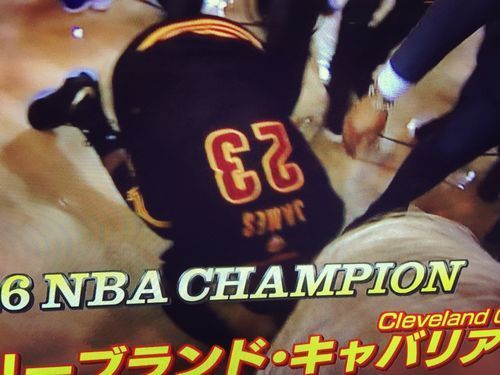 レブロン男泣き