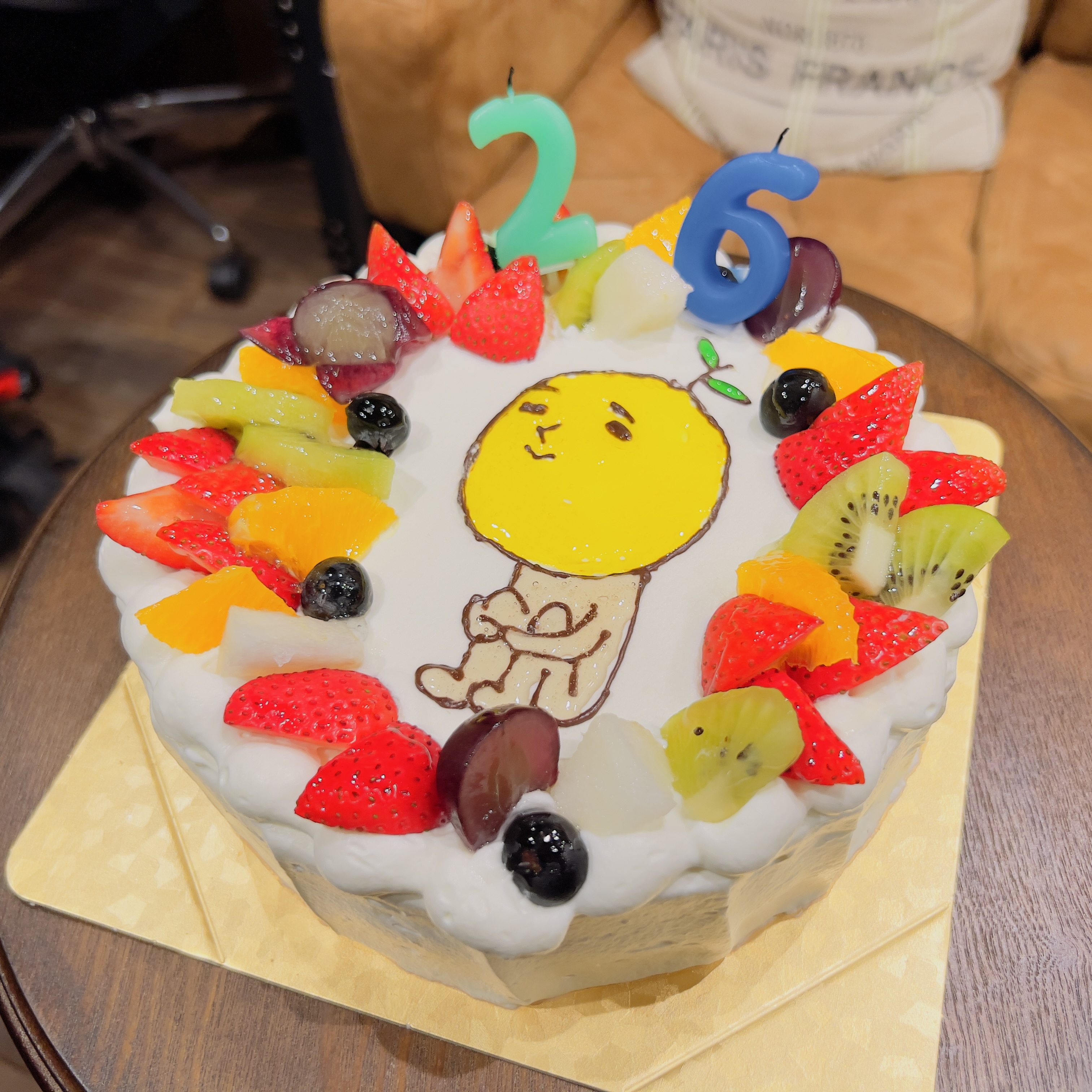 ゆず太郎も嬉しい