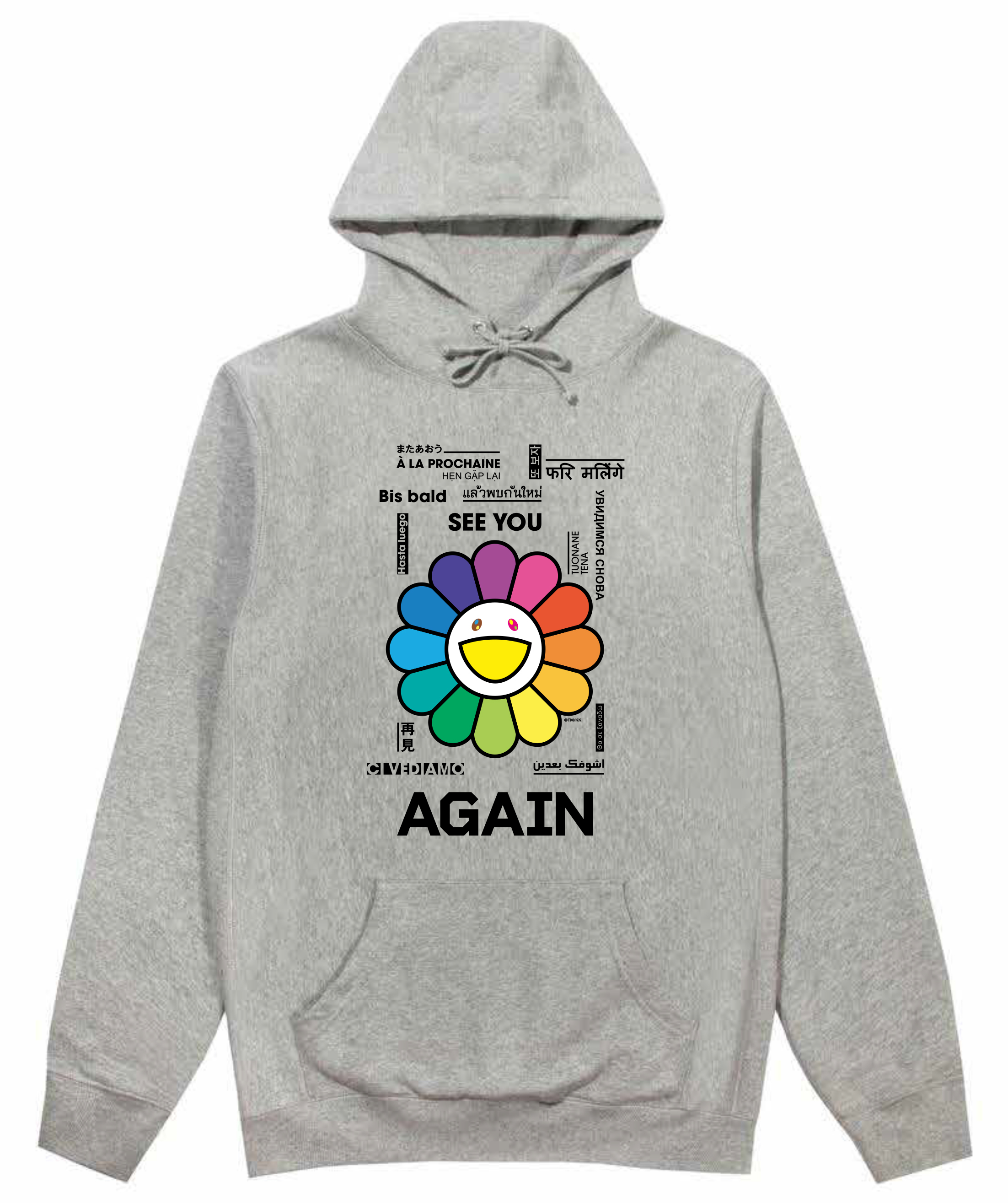NEWアイテム「YUZU×Takashi Murakami Rainbow Flower Hoodie」販売決定！あす12月31日正午よりYUZU Official Store限定販売スタート！